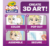 Crayola POPs 3D Activity Set - Disney Frozen