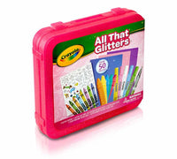 Crayola All That Glitters Art Case - Over 50 Pieces!