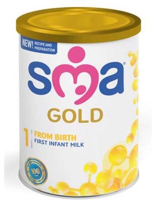 SMA Gold 1 First Infant Milk, From Birth (900g)