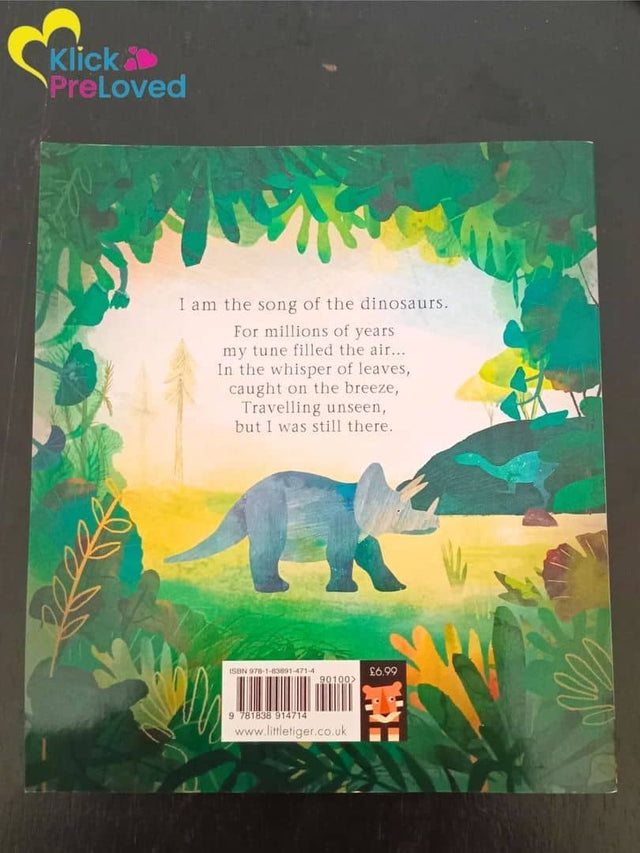 PreLoved The Song of the Dinosaurs - Patricia Hegarty (Gently Used)