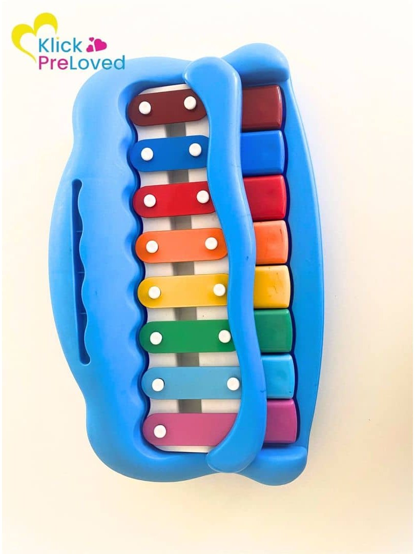 PreLoved 8 Colorful Xylophone and Piano Musical Keys Toy (Gently Used)