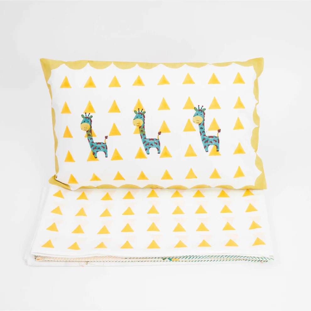 Bed Set- My Best Friend Gira the Giraffe- Yellow