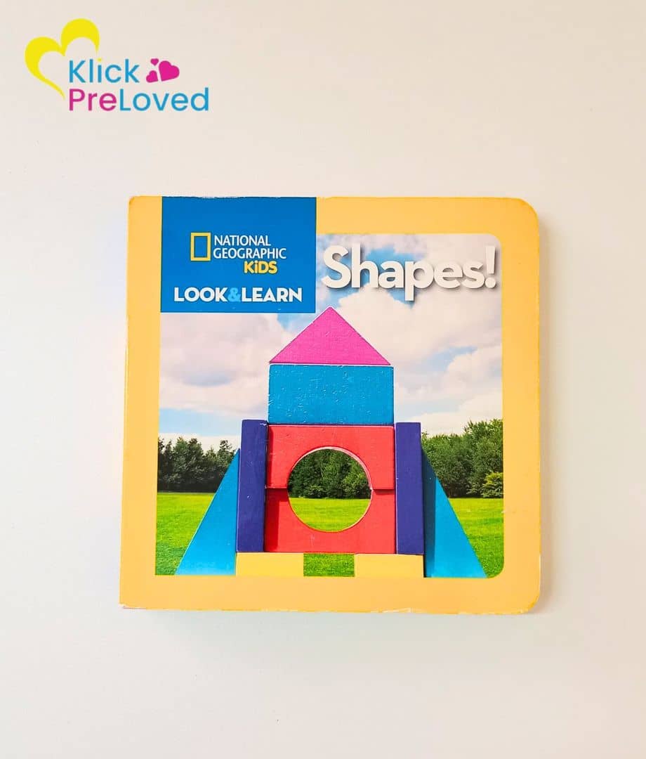 PreLoved National Geographic Kids Look and Learn: Shapes! (Gently Used)