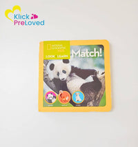 PreLoved National Geographic Kids Look and Learn: Match! (Gently Used)