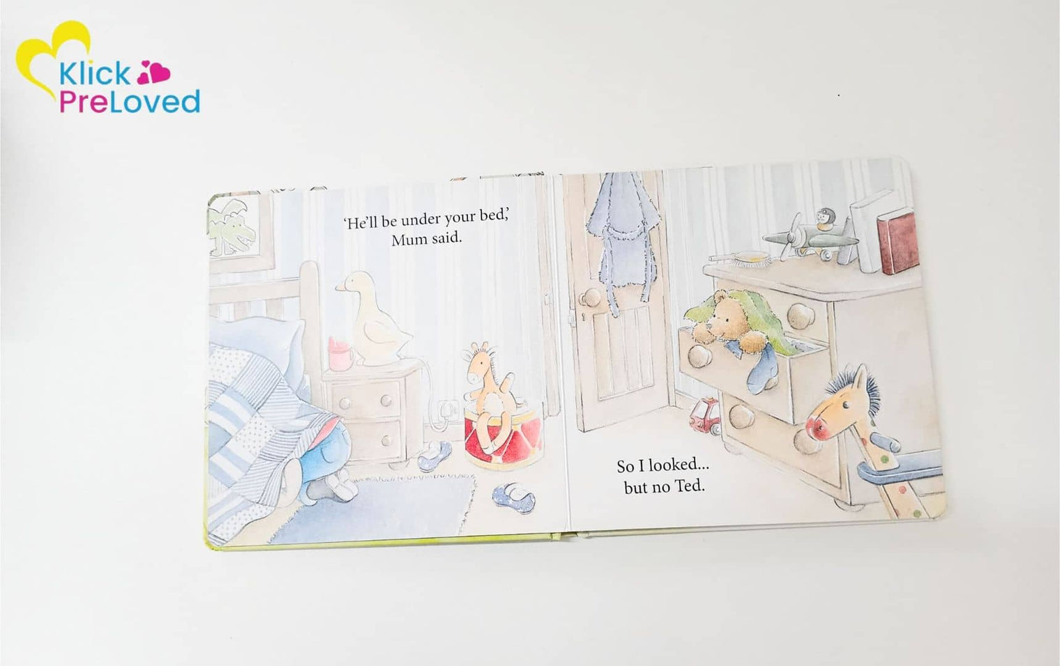 PreLoved Where's My Teddy? - Wendy Ravenhill (Gently Used)