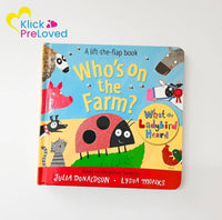 PreLoved Who's on the Farm? - Julia Donaldson (Gently Used)