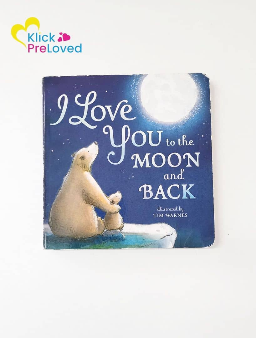 PreLoved I love you to the Moon and Back - Tim Warnes (Gently Used)