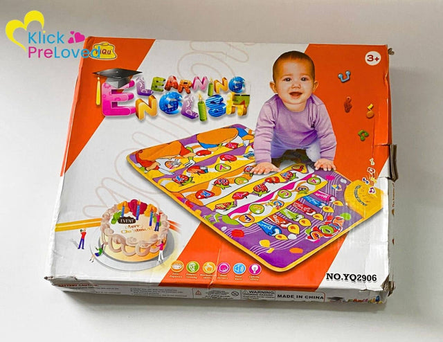 PreLoved English Learning Musical Mat Toy 70 x 45 cm (Brand New)