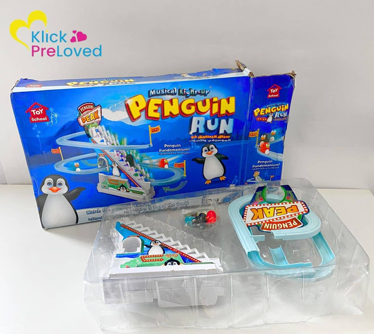 PreLoved Musical Light-Up Penguin Run Game (Brand New)