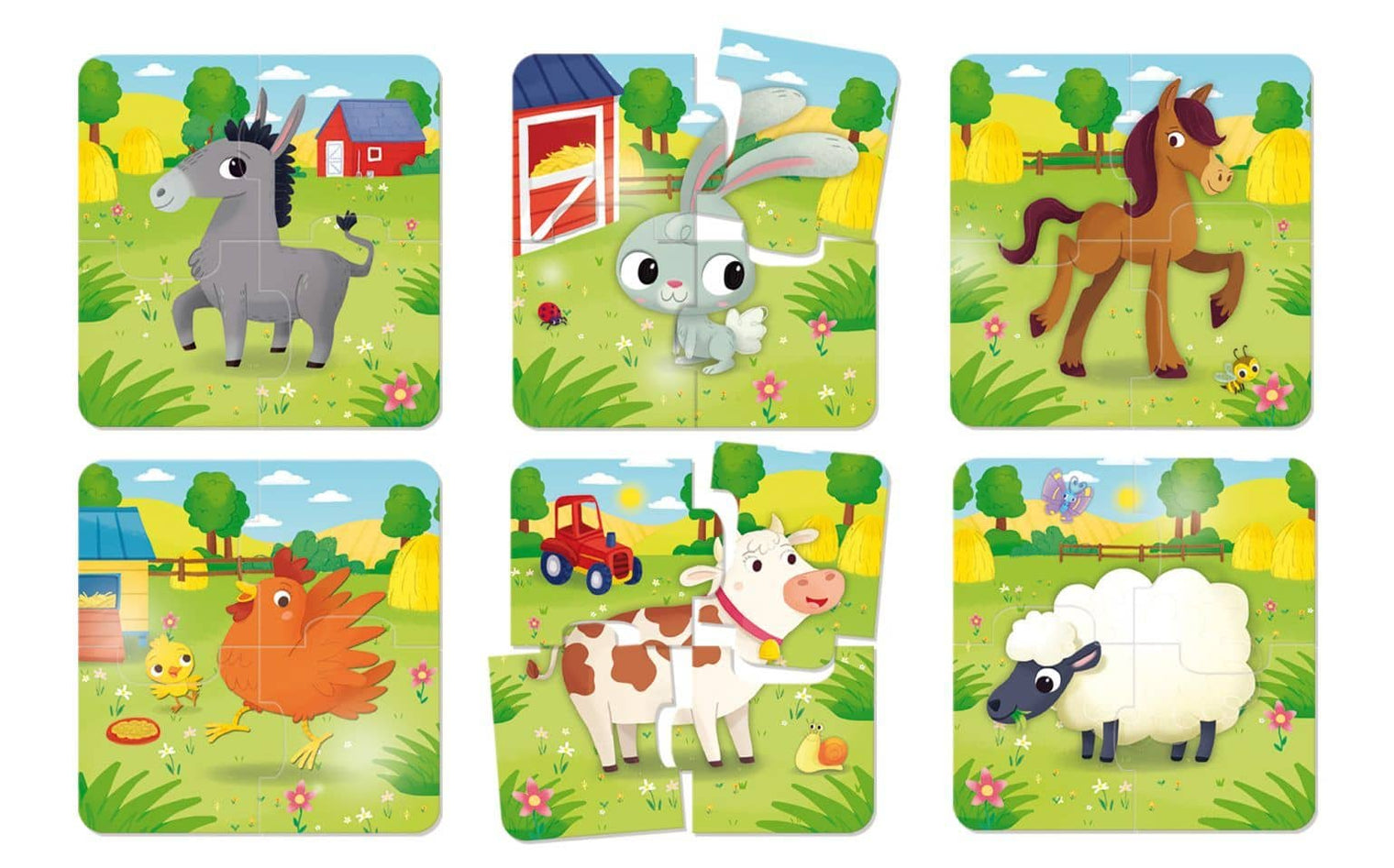 Carotina Baby Puzzle the Farm