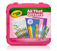 Crayola All That Glitters Art Case - Over 50 Pieces!