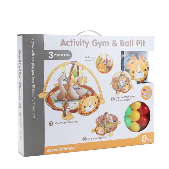 Grow-With-Me Activity Gym & Ball Pit™ 0m+ - 3 ways to play!