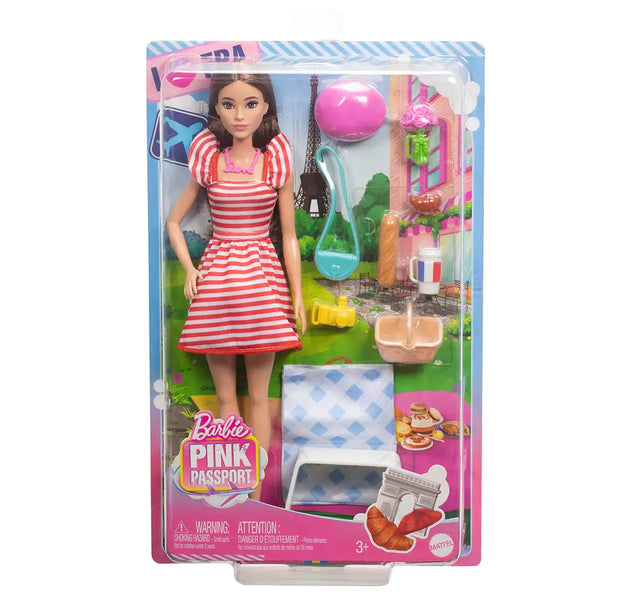 Barbie Pink Passport Paris