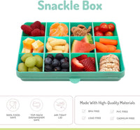 Melii 12 compartment Snackle Box (Blue)