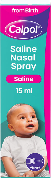 Calpol Saline Nasal Spray (Suitable from Birth) - 15ml