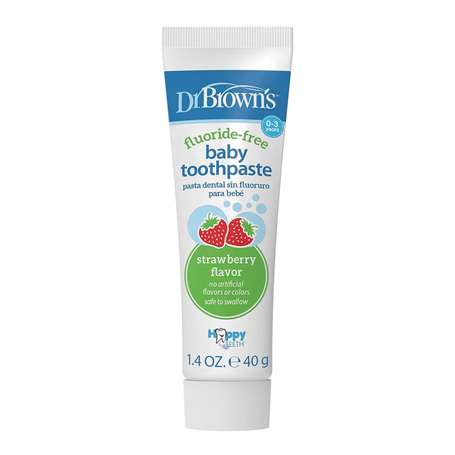 Dr. Brown’s™ Fluoride-Free Baby Toothpaste (4oz/40g)