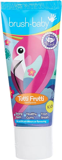 Brush-Baby Tutti Frutti Flamingo Kids Toothpaste - 12ml