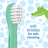 Dr. Brown's Crocodile Toddler Toothbrush (Green)