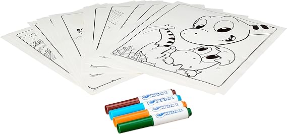 Crayola Color Wonder-Prehistoric Pals Mess-Free Colouring Book