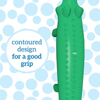 Dr. Brown's Crocodile Toddler Toothbrush (Green)