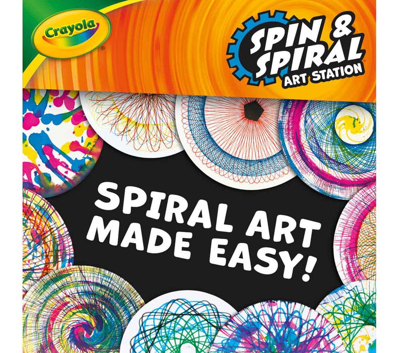 Crayola Spin & Spiral Art Station 2.0