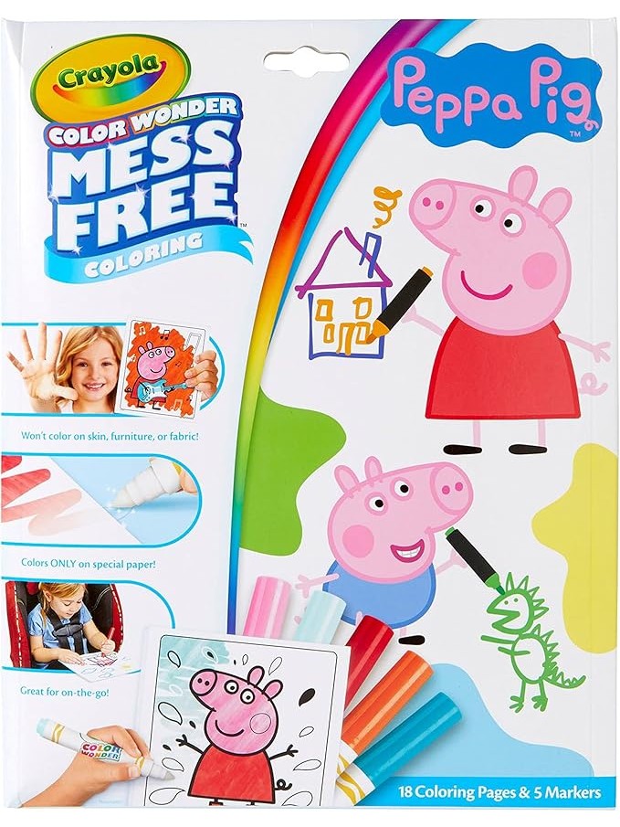 Crayola Color Wonder Peppa Pig - Mess-Free Colouring Book