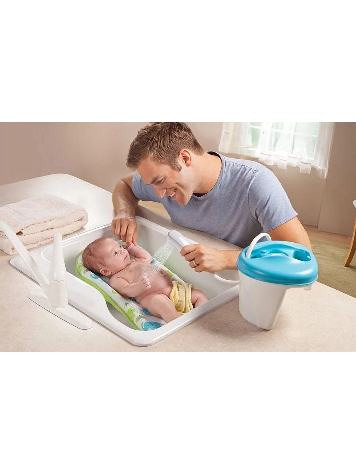 Summer Infant Bath & Shower Centre - Blue