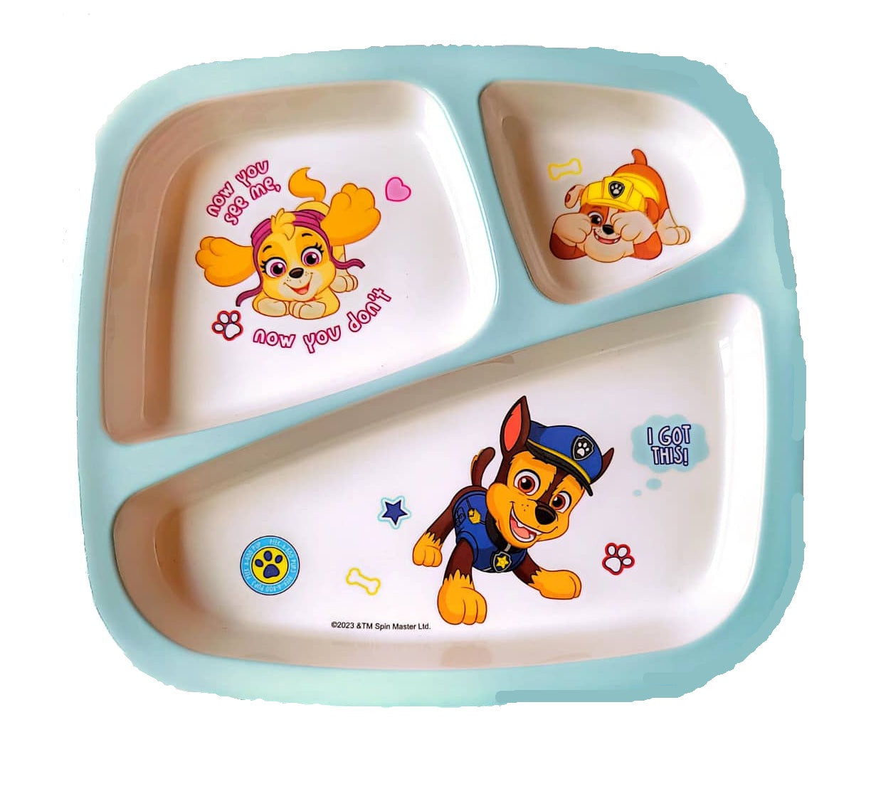 Paw Patrol rectangular Dinner plate