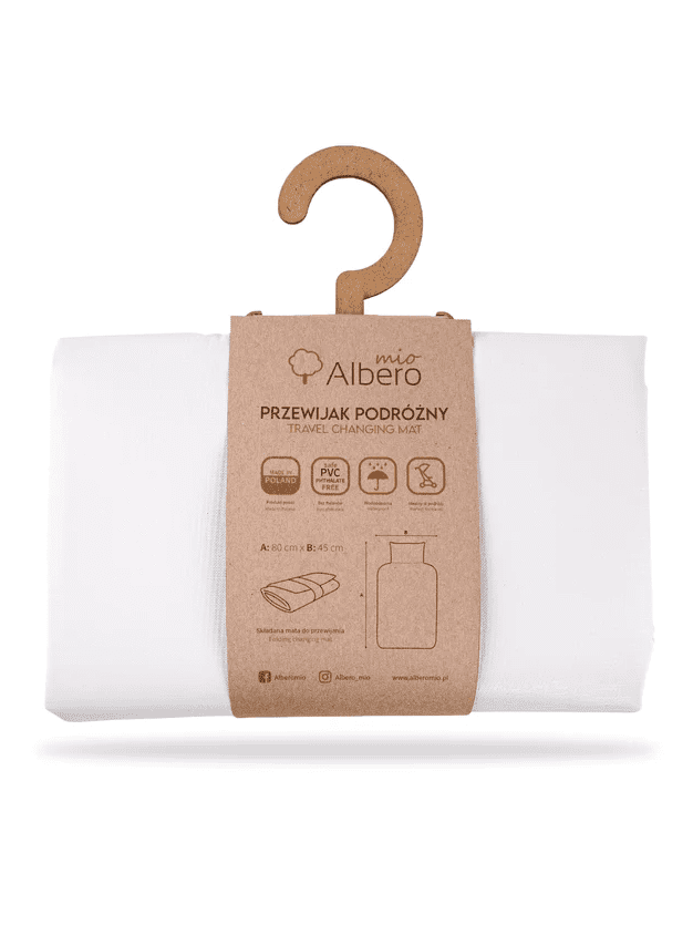 ALBEROMIO Travel Changing Mat