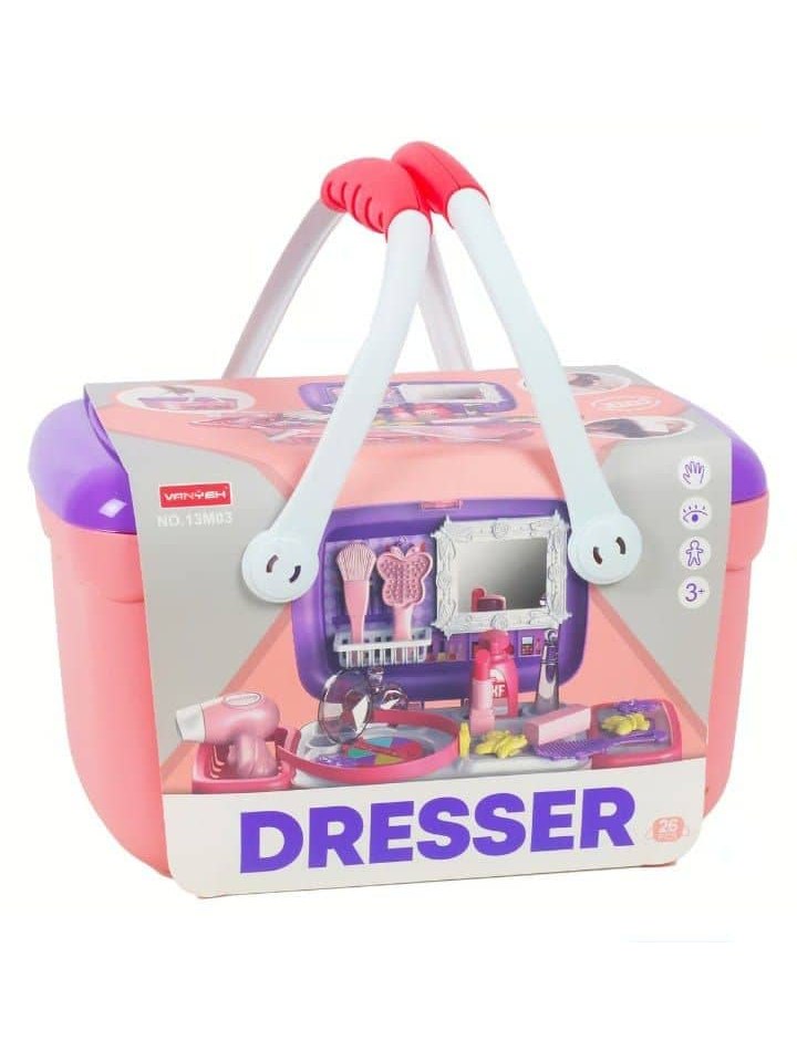 Portable Little Princess Make up Box