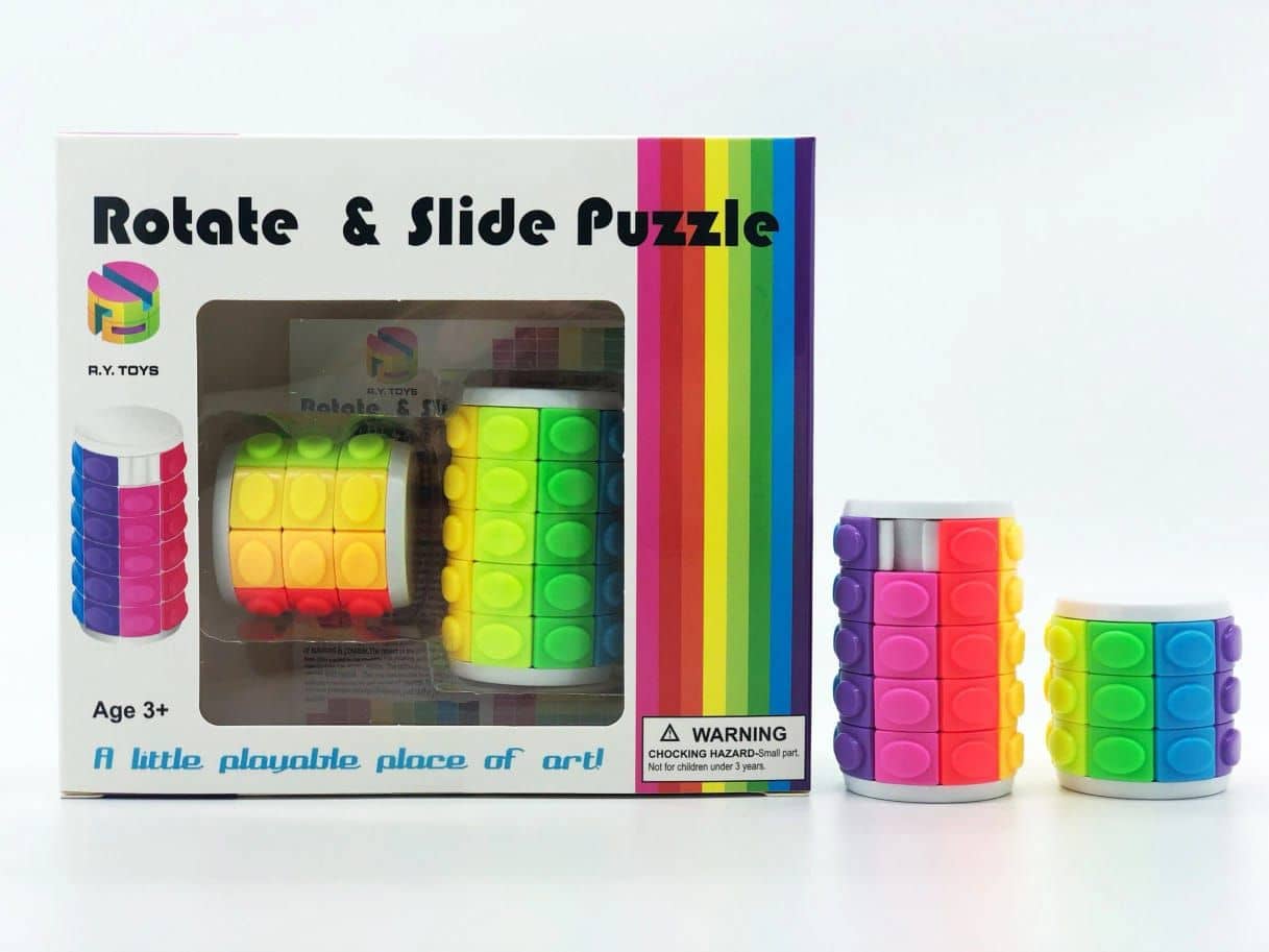 Mini Bold Rotate and Slide Puzzle