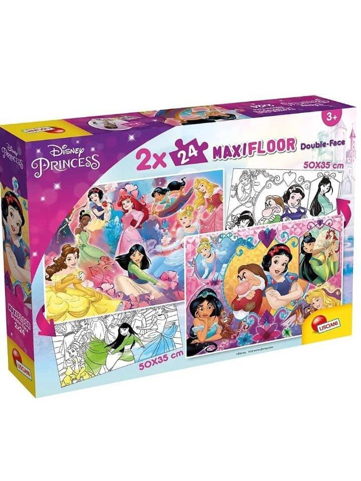 Disney Puzzle Maxi Floor 2 x 24 Double Face