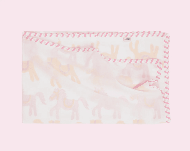 I am Going to the Circus Blanket - Pink