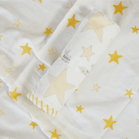 Superbaby Flies Over Town Blanket - Yellow