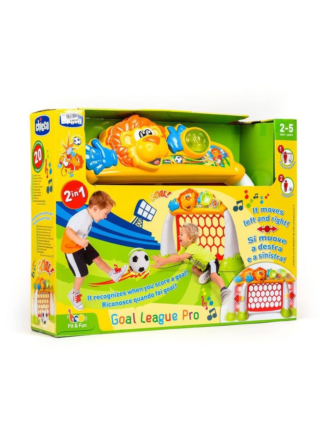 Chicco Interactive Football Soccer Goal League Pro