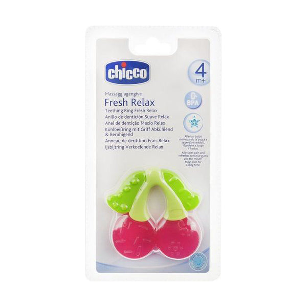 Chicco Fresh Relax Teether- Cherry