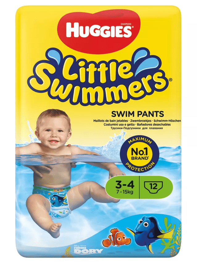 Huggies Little Swimmers size 3-4 7-15 kg (12 pack)