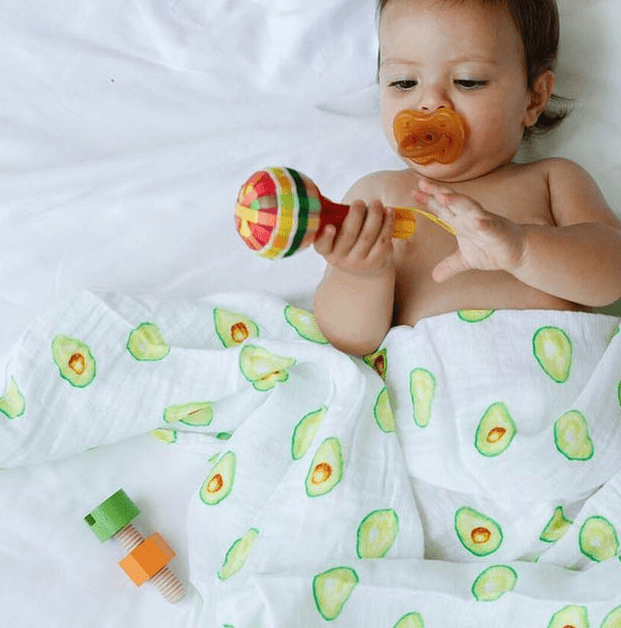 Malabar Baby Organic Swaddle - Avocado