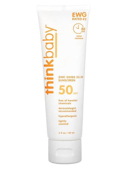 Thinkbaby - Safe Sunscreen SPF 50+, Broad Spectrum Protection