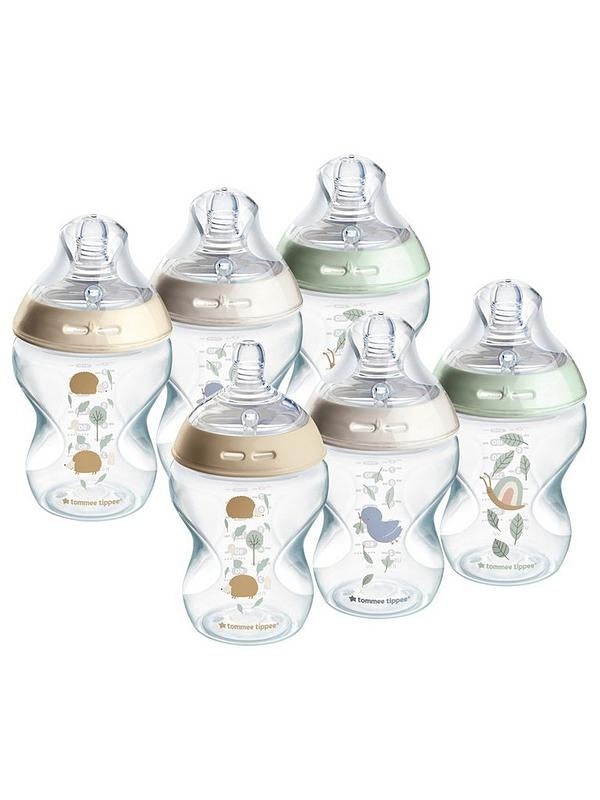 Tommee Tippee Natural Start Anti-Colic Baby Bottle, Slow Flow Breast-Like Teat for a Natural Latch