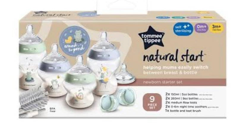 Tommee Tippee Natural Starter Kit-Blue