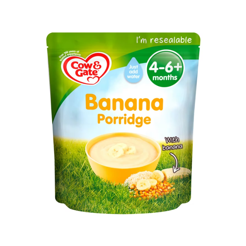 Cow & Gate Banana Porridge Cereal(4-6months) - 125g