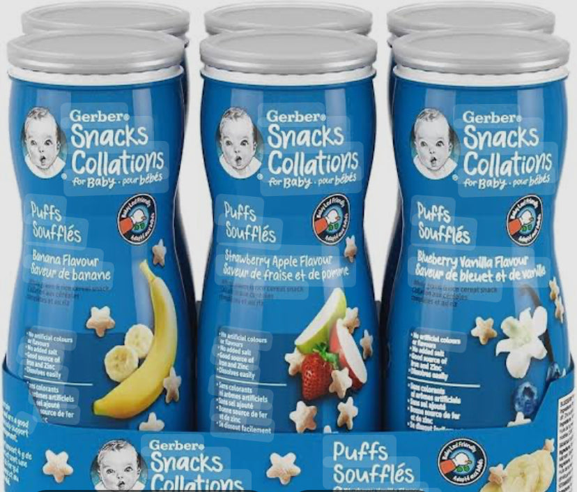 Gerber Grain & Grow Puffs Snacks for Babies