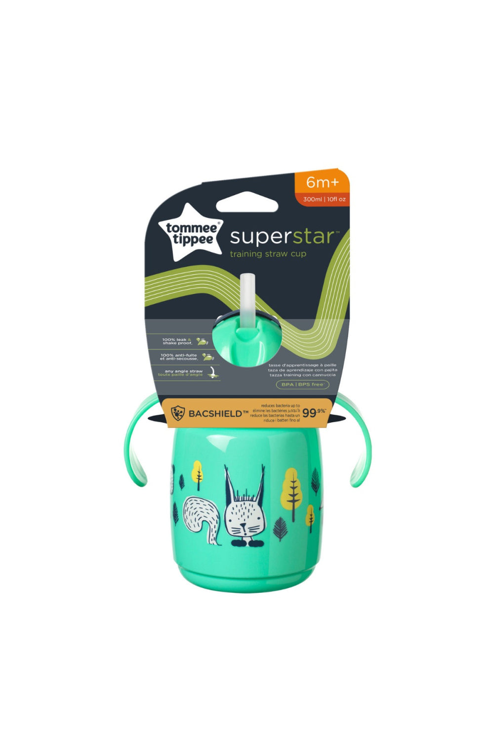 Tommee Tippee Trainer Straw Cup 300ml 6m+