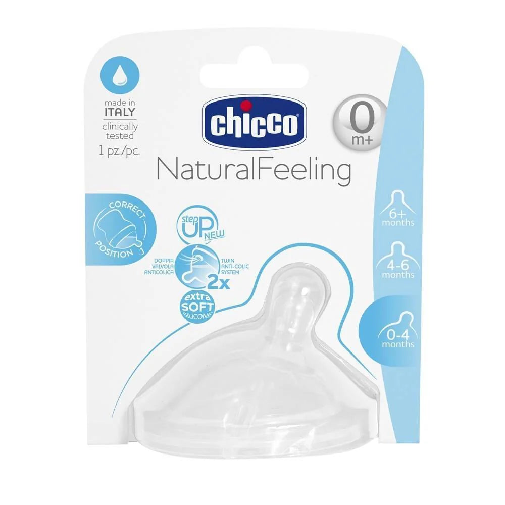 Chicco Teat NaturalFeeling 0M + (Normal Flow)