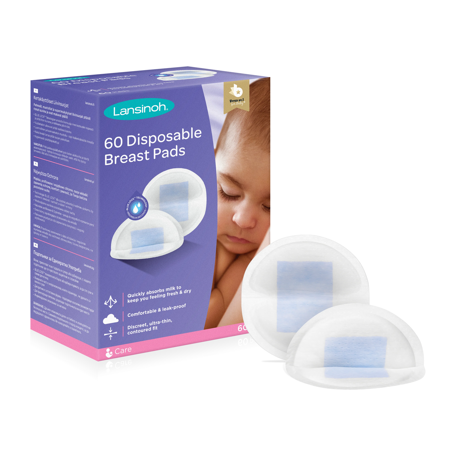 Lansinoh Disposable Breast Pads - 60 Pads