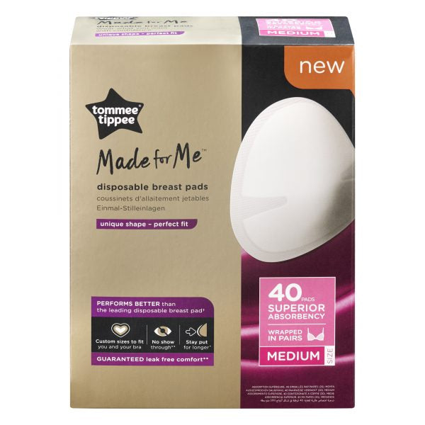 Tommee Tippee Disposable Breast Pads Medium (40 count)