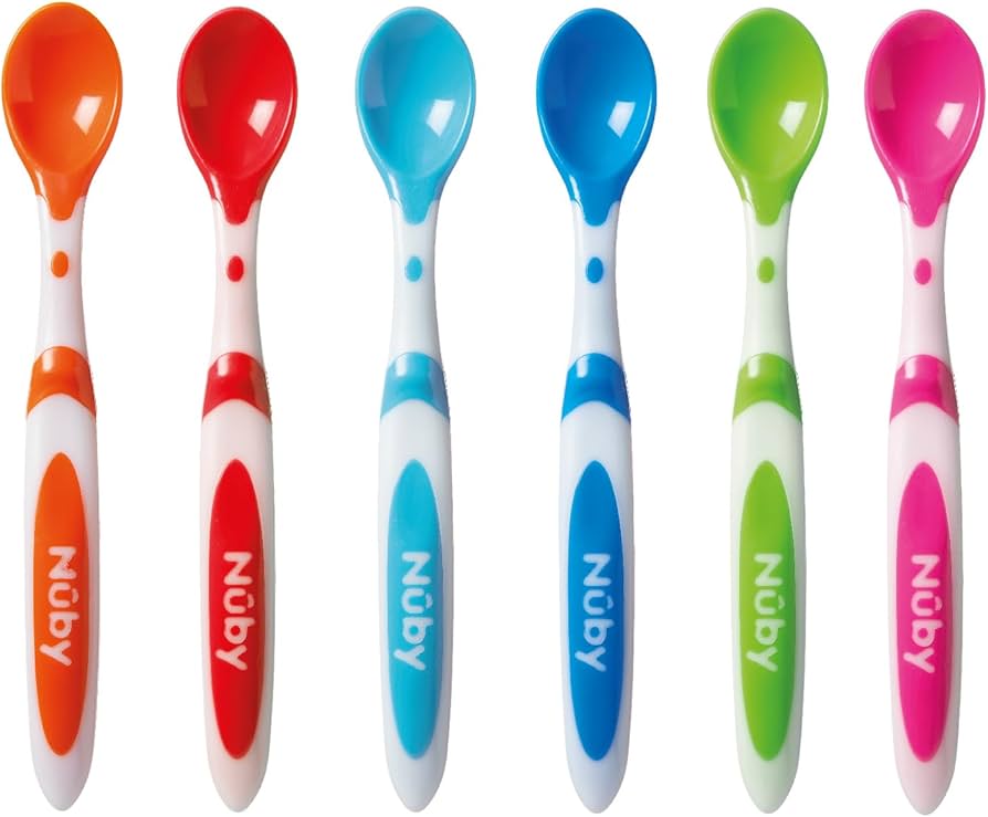 Nuby Weaning Spoons 6 Pack