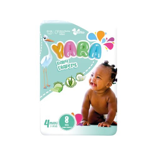 Yara Diaper Size 4 Maxi Small 7-14kg (8 pack)