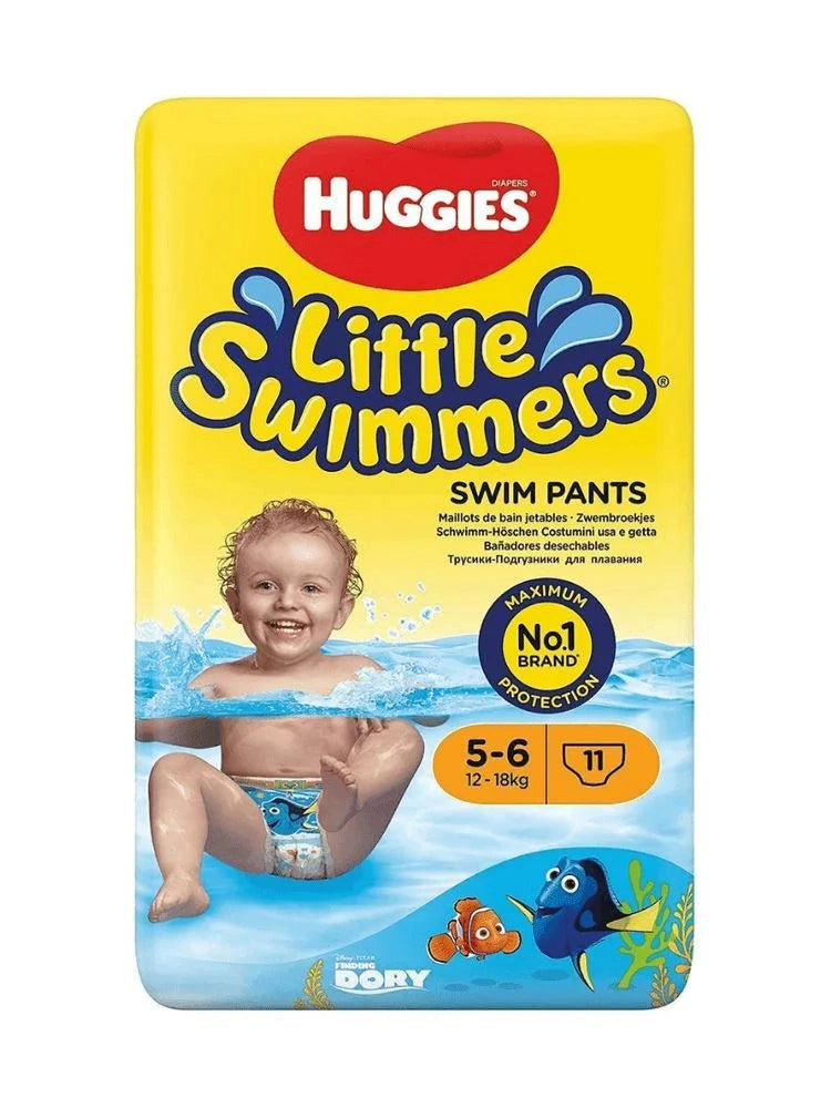 Huggies Little Swimmers Size 5-6  12-18kg (11 pack)